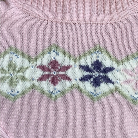 Gymboree pink turtleneck sweater - Picture 2 of 6